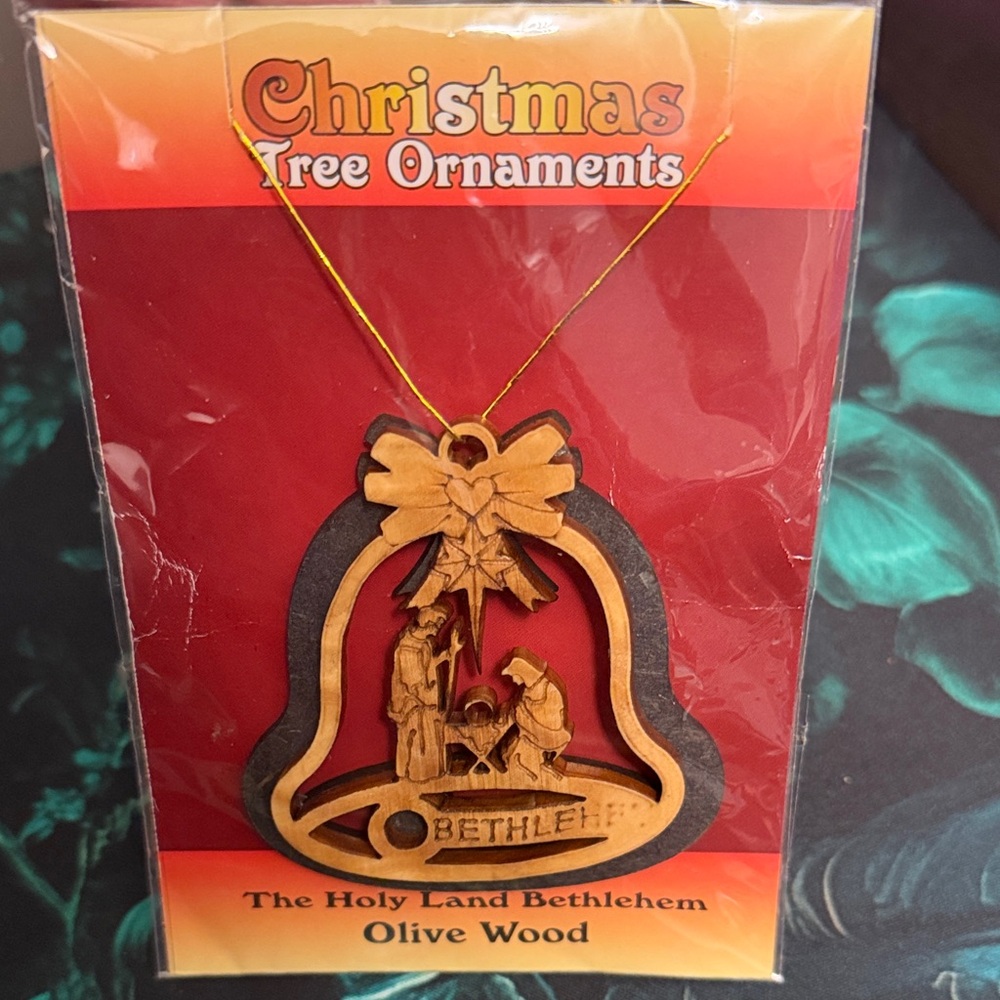 Bethlehem Olive Wood Ornament